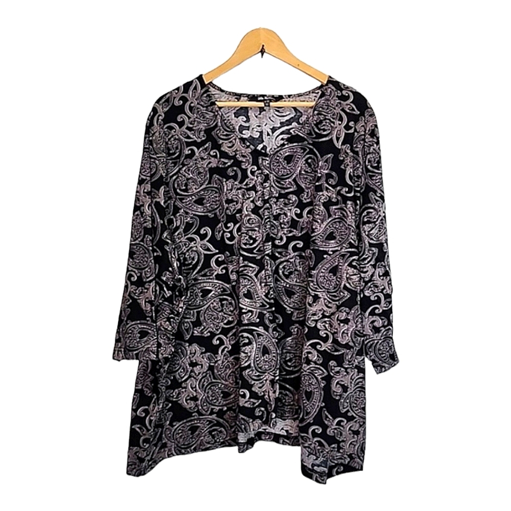 Ulla Popken 100% cotton top size 36/38